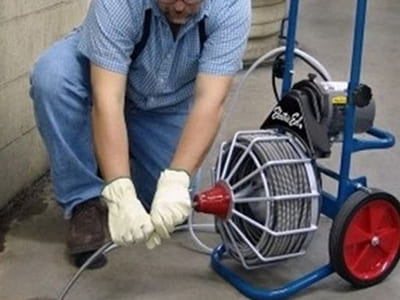 Serviço de desentupidora