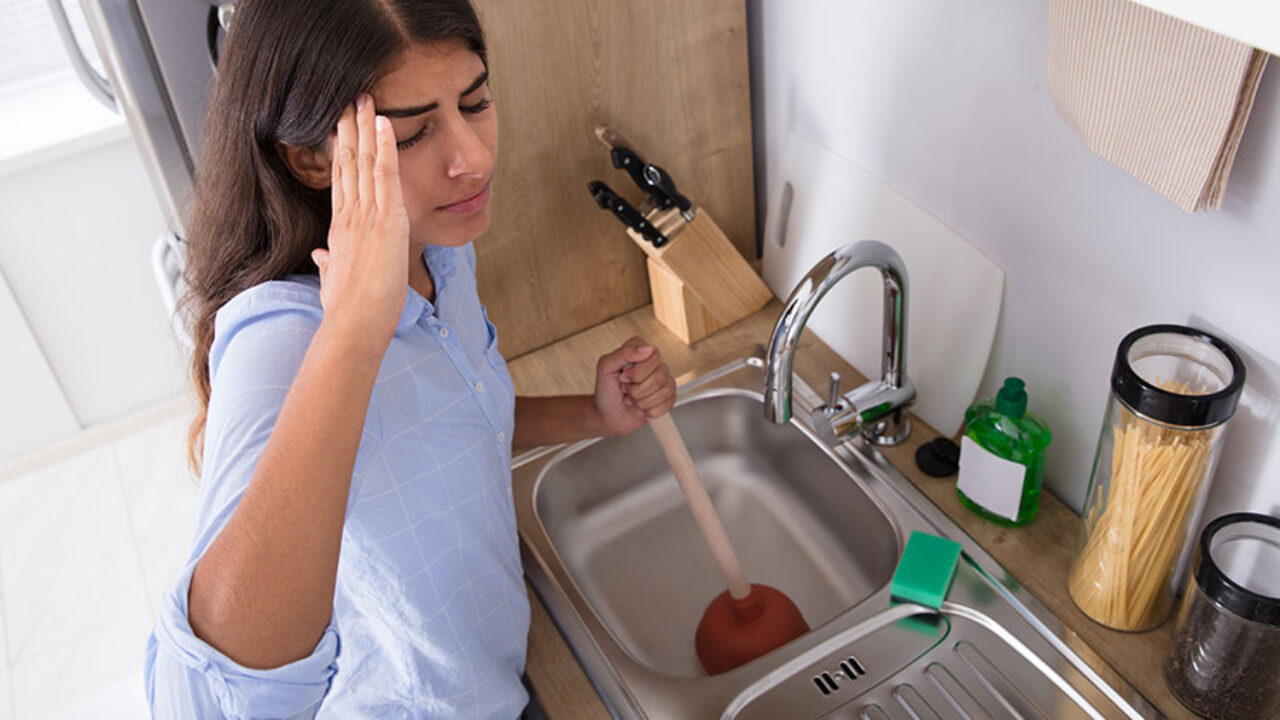 como evitar entupimentos de pia de cozinha