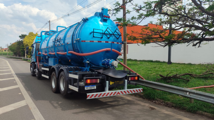 transporte de efluentes em Diadema