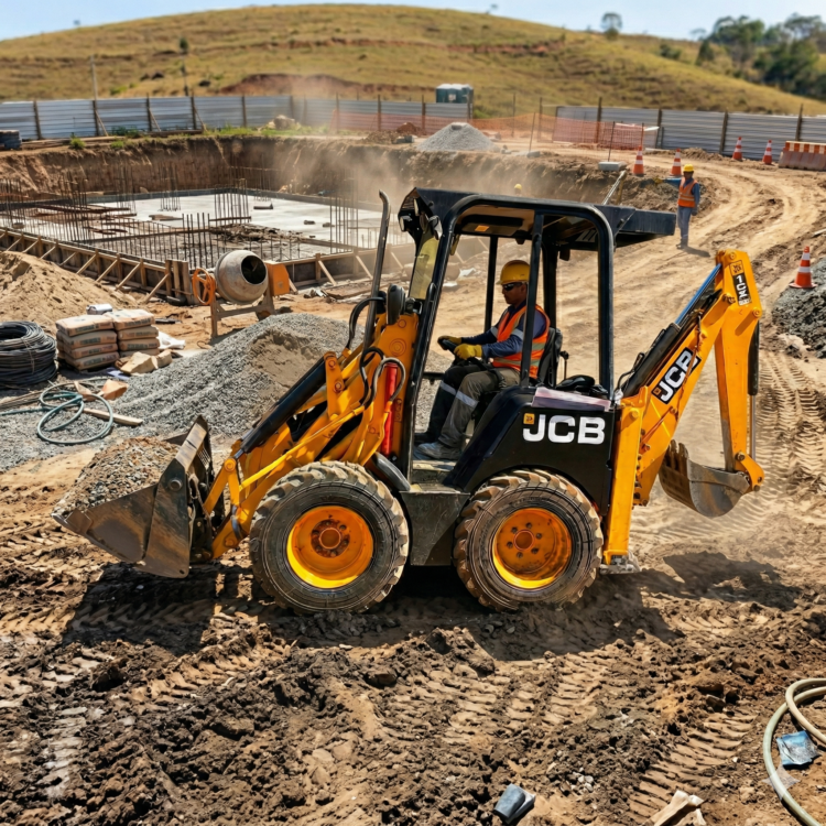 Mini Retroescavadeira