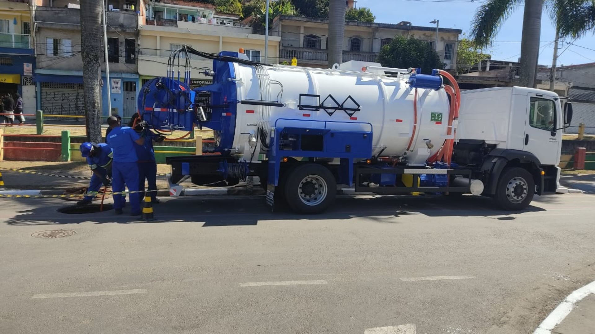 Locação de Caminhão de Sucção em São Paulo