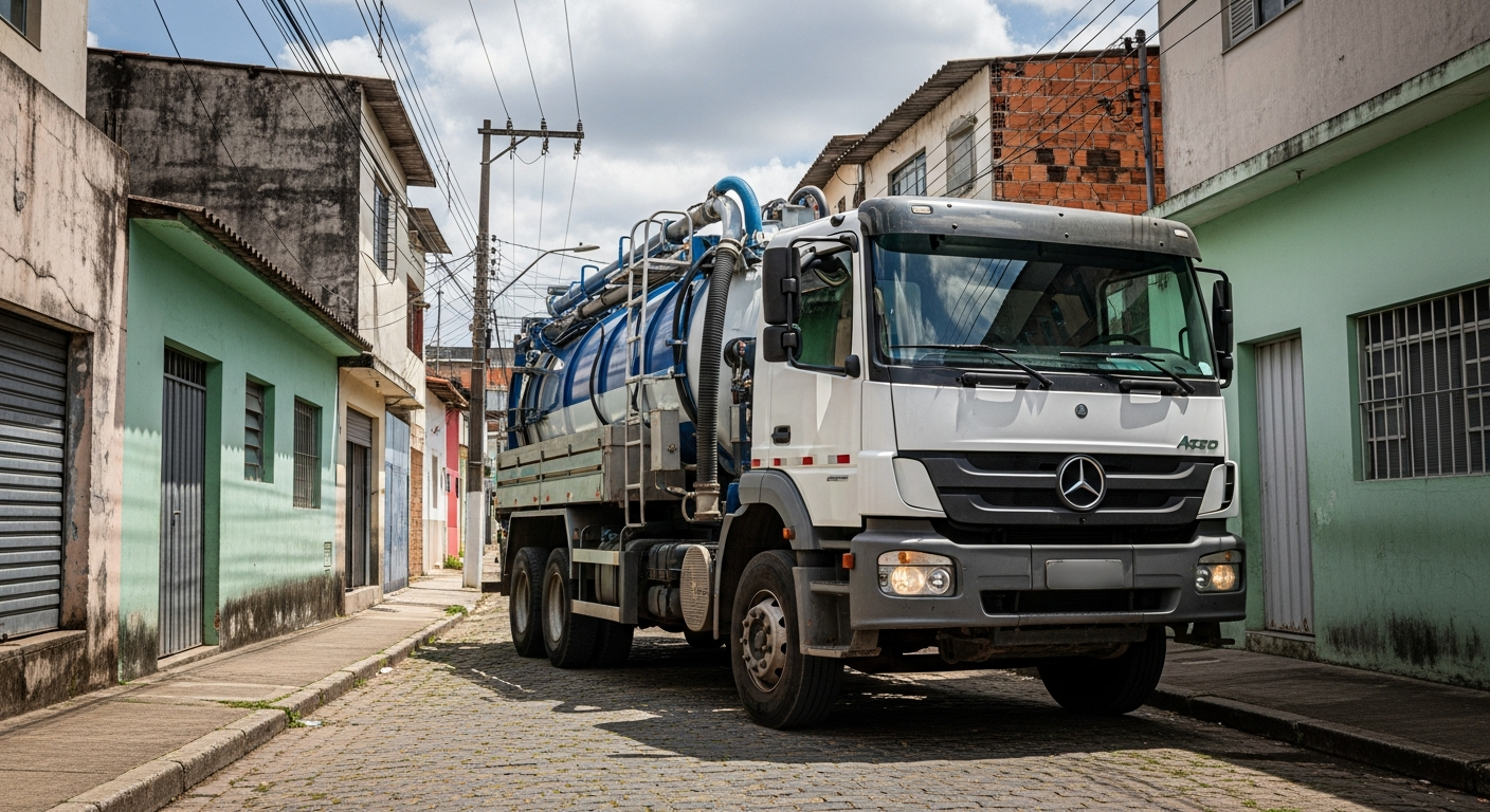 Locação de Caminhão Auto Vácuo em São Paulo